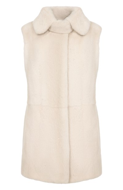 Женский жилет из норки MVST, арт. M045/MINK PEARL