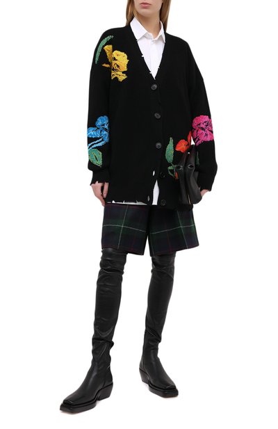 Кардиган MSGM черного цвета по цене 52550 руб., арт. 2942MDM238 207948, фото 2 Кардиган MSGM, арт. 2942MDM238 207948, фото 2