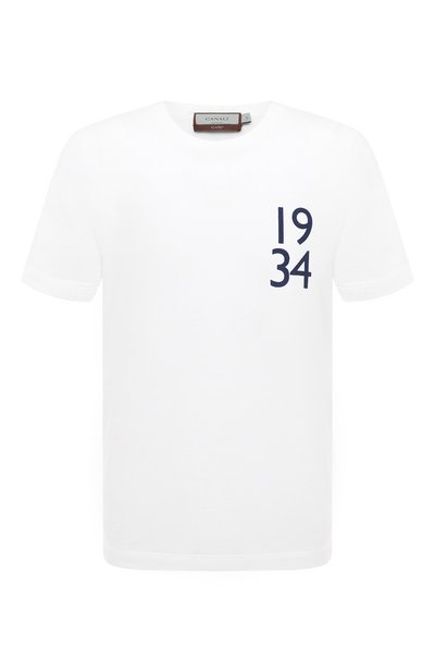 Мужская хлопковая футболка CANALI, арт. T0806/MJ02039