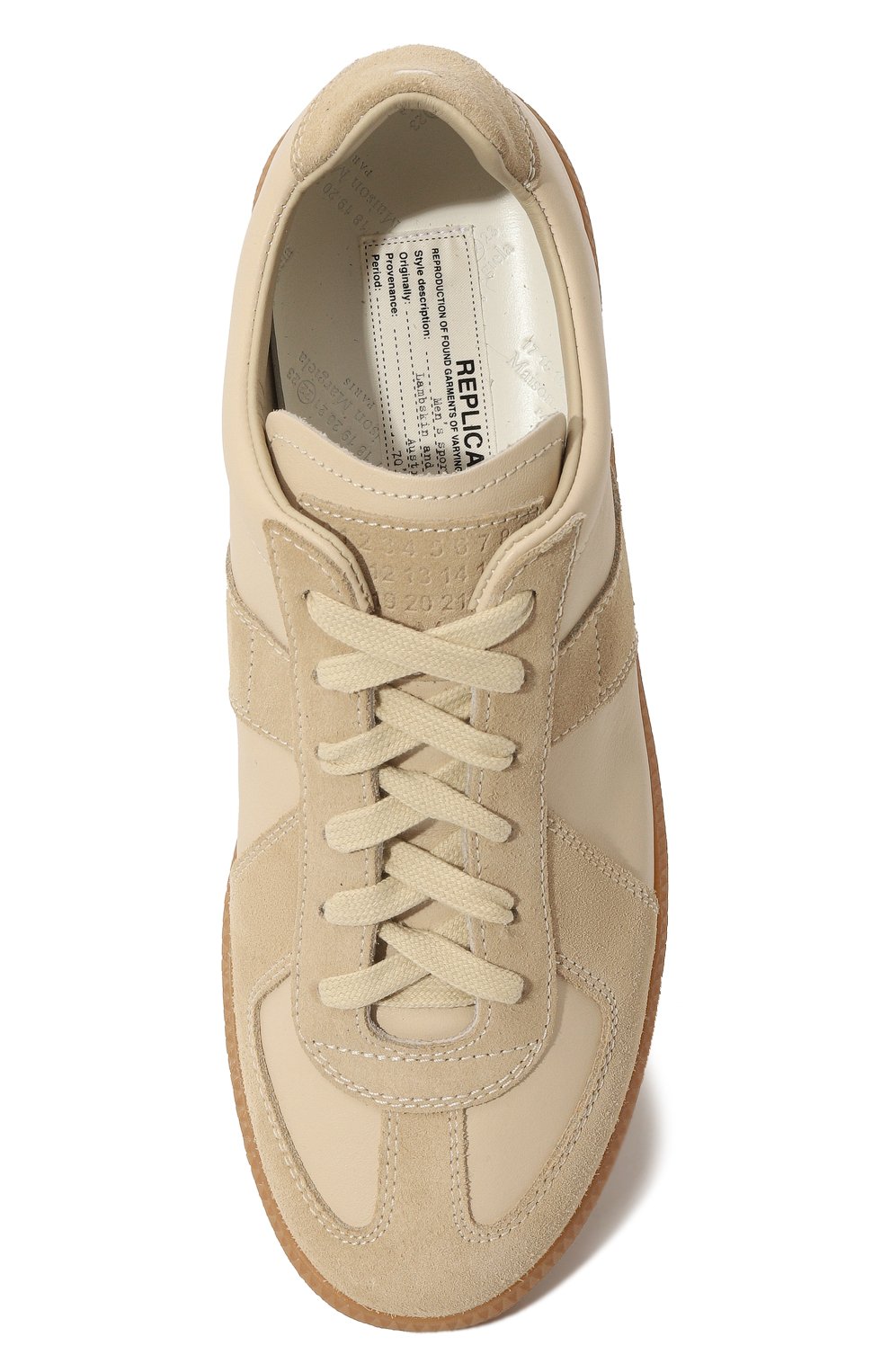 Кожаные кеды replica MAISON MARGIELA, арт. S58WS0109/P1895, фото 6