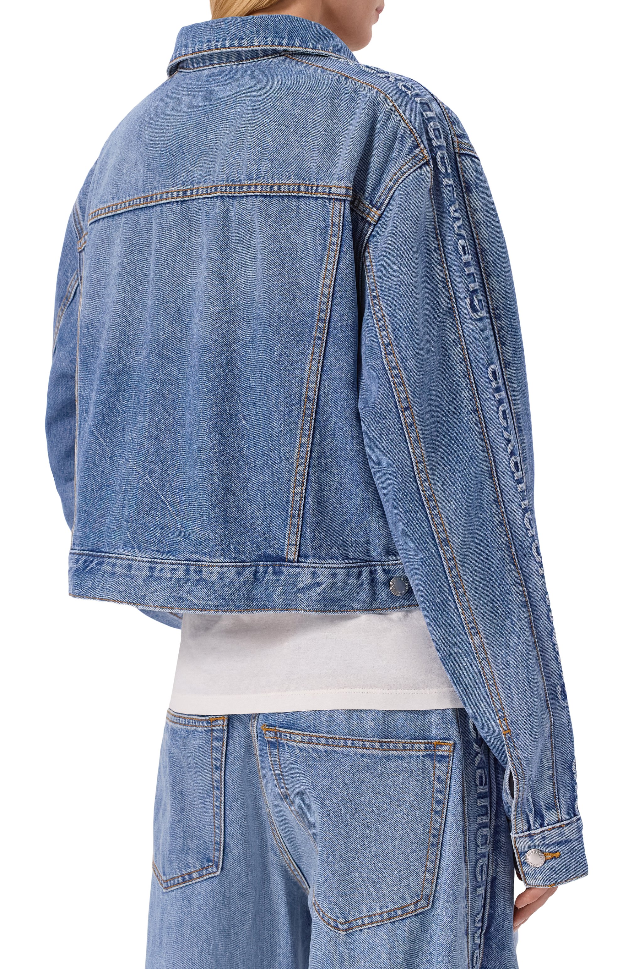 Джинсовая куртка ALEXANDER WANG, арт. 4DC1262952, фото 4