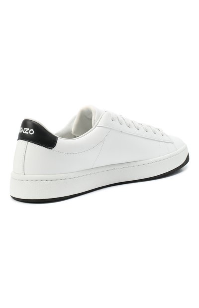 Кожаные кеды KENZO белого цвета по цене 39050 руб., арт. FA65SN172L50, фото 4 Кожаные кеды KENZO, арт. FA65SN172L50, фото 4