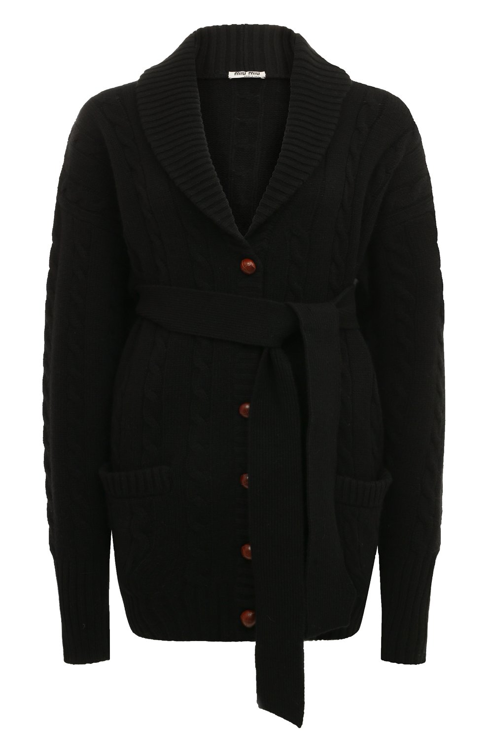 Кашемировый кардиган MIU MIU, арт. MMF497-1ZAL-F0002, фото 1