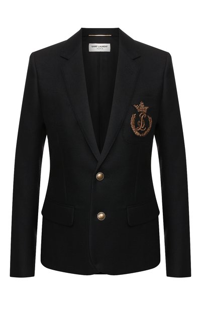 Женский шерстяной жакет SAINT LAURENT, арт. 552530/Y221W