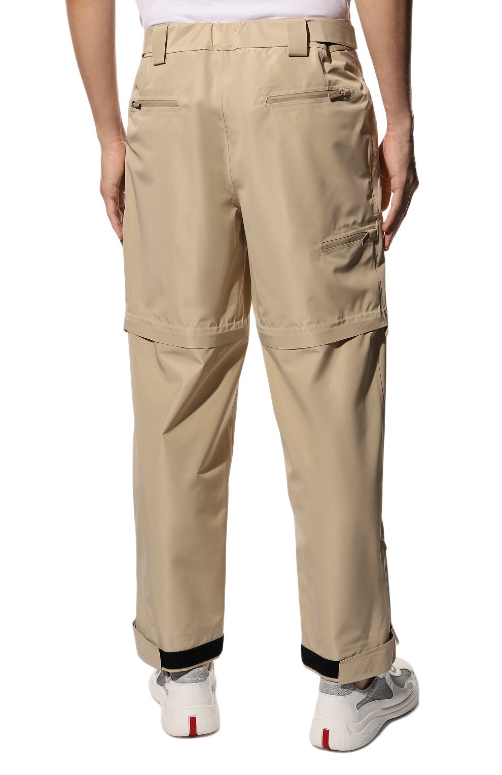 Брюки-шорты PRADA, арт. SPH55-1V94-F0036-201, фото 4