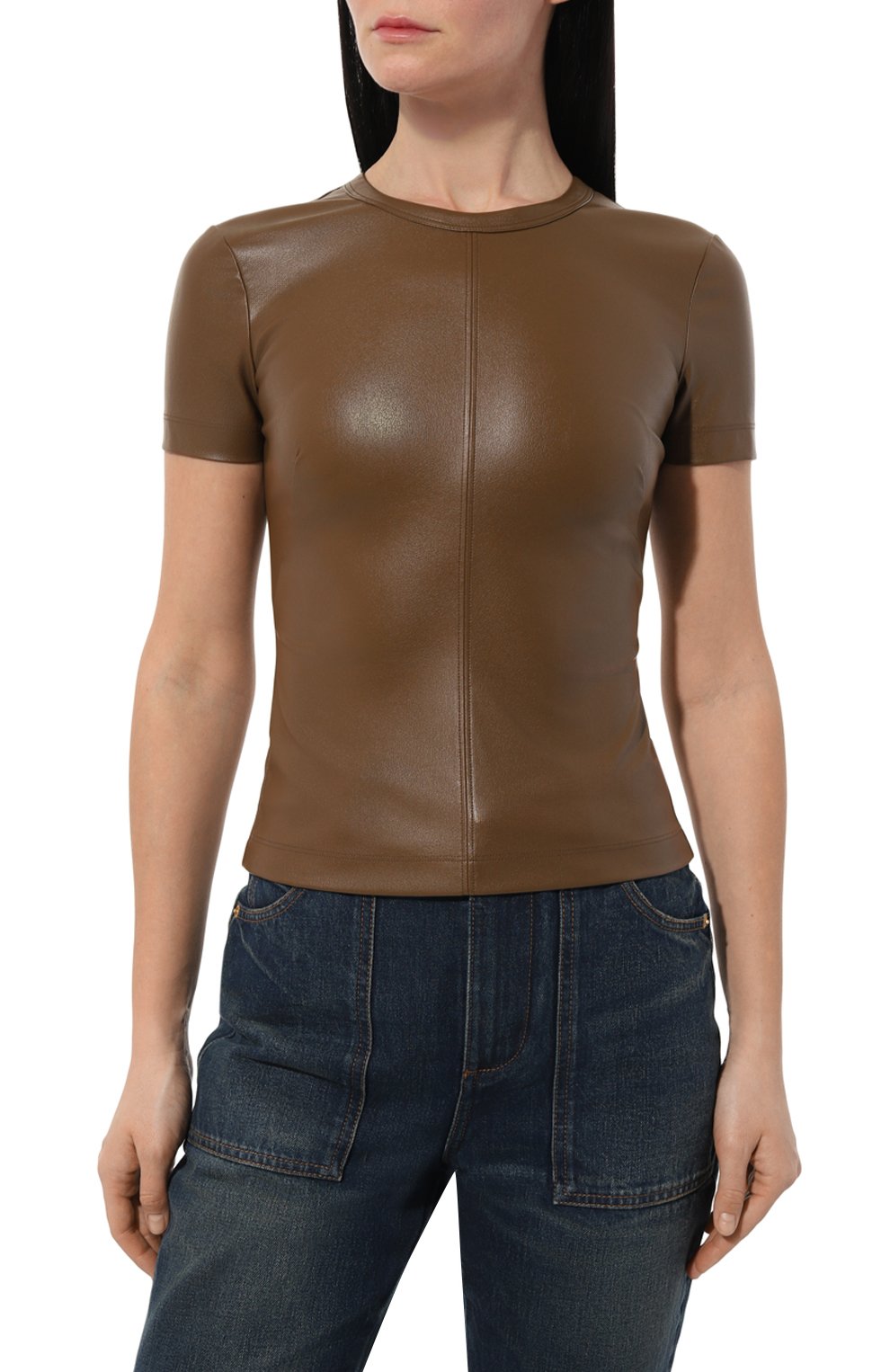 Топ из экокожи HELMUT LANG, арт. N04HW503, фото 3