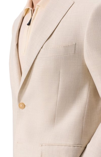 Пиджак изо льна и шерсти CORNELIANI, арт. 27X008/2718258, фото 5