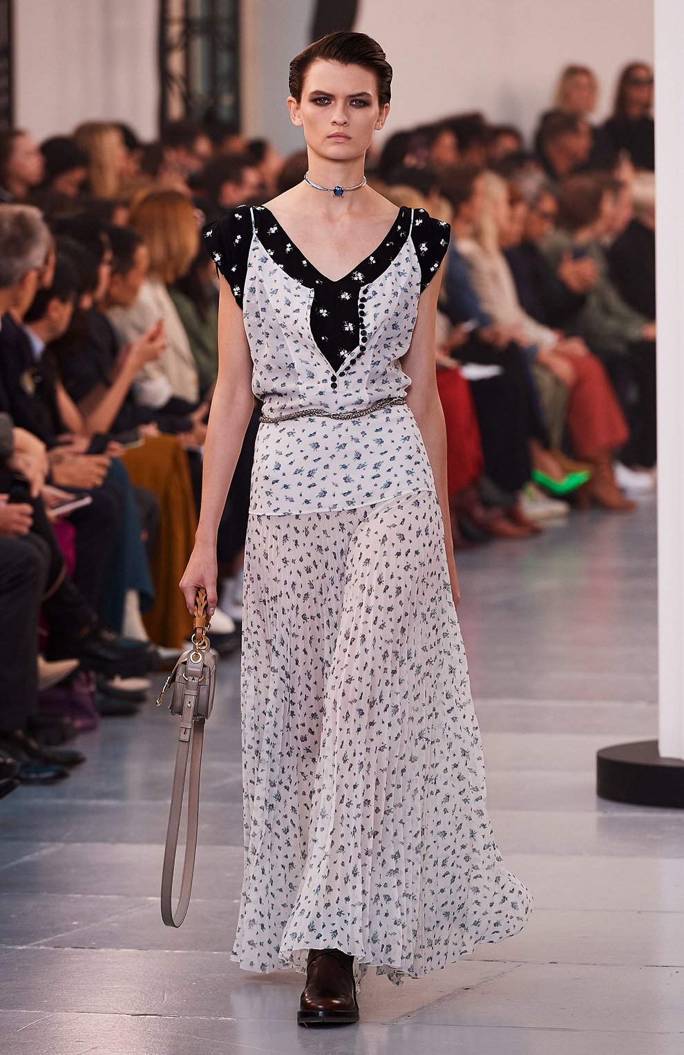 Шелковое платье CHLOÉ, арт. CHC20UR053339, фото 6