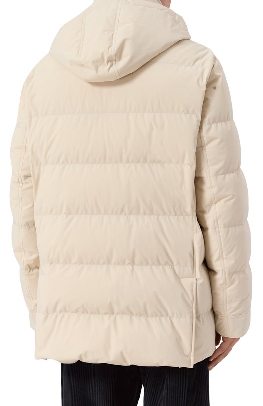 Пуховик Brunello Cucinelli MM4911823 Кремовый  MM4911823 Фото 4