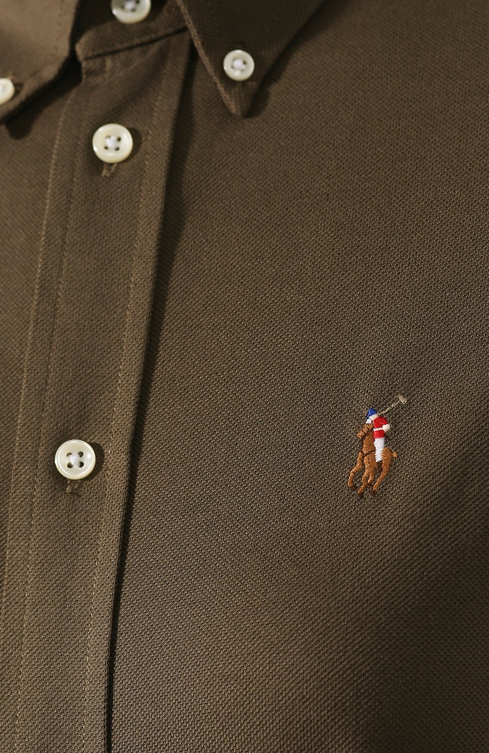 Хлопковое платье POLO RALPH LAUREN зеленого цвета по цене 16250 руб., арт. 211752654, фото 5 Хлопковое платье POLO RALPH LAUREN, арт. 211752654, фото 5