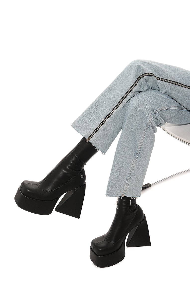 Ботильоны jade NAKED WOLFE, арт. JADE/VEGAN STRETCH, фото 3