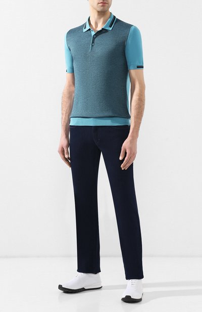 Хлопковое поло KITON, арт. UK711, фото 2