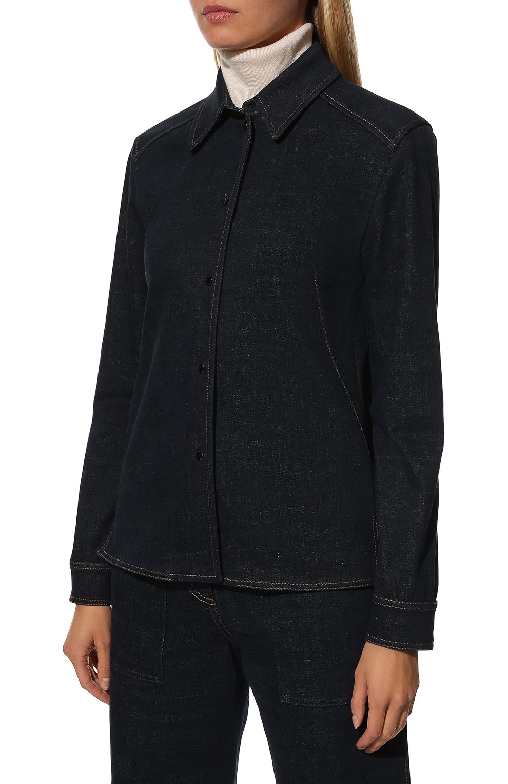 Джинсовая рубашка LORO PIANA, арт. FAL3374, фото 3