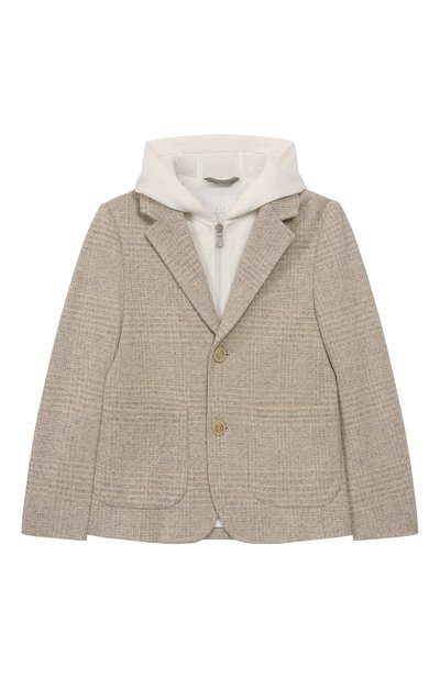 Хлопковый пиджак ELEVENTY, арт. EX2Q24/J0522/6-8