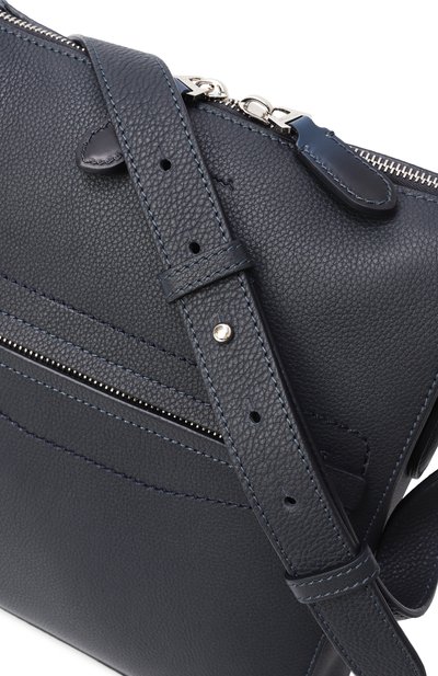 Сумка SANTONI темно-синего цвета по цене 106500 руб., арт. UIBBA2688BS-ACSUU55, фото 3 Сумка SANTONI, арт. UIBBA2688BS-ACSUU55, фото 3