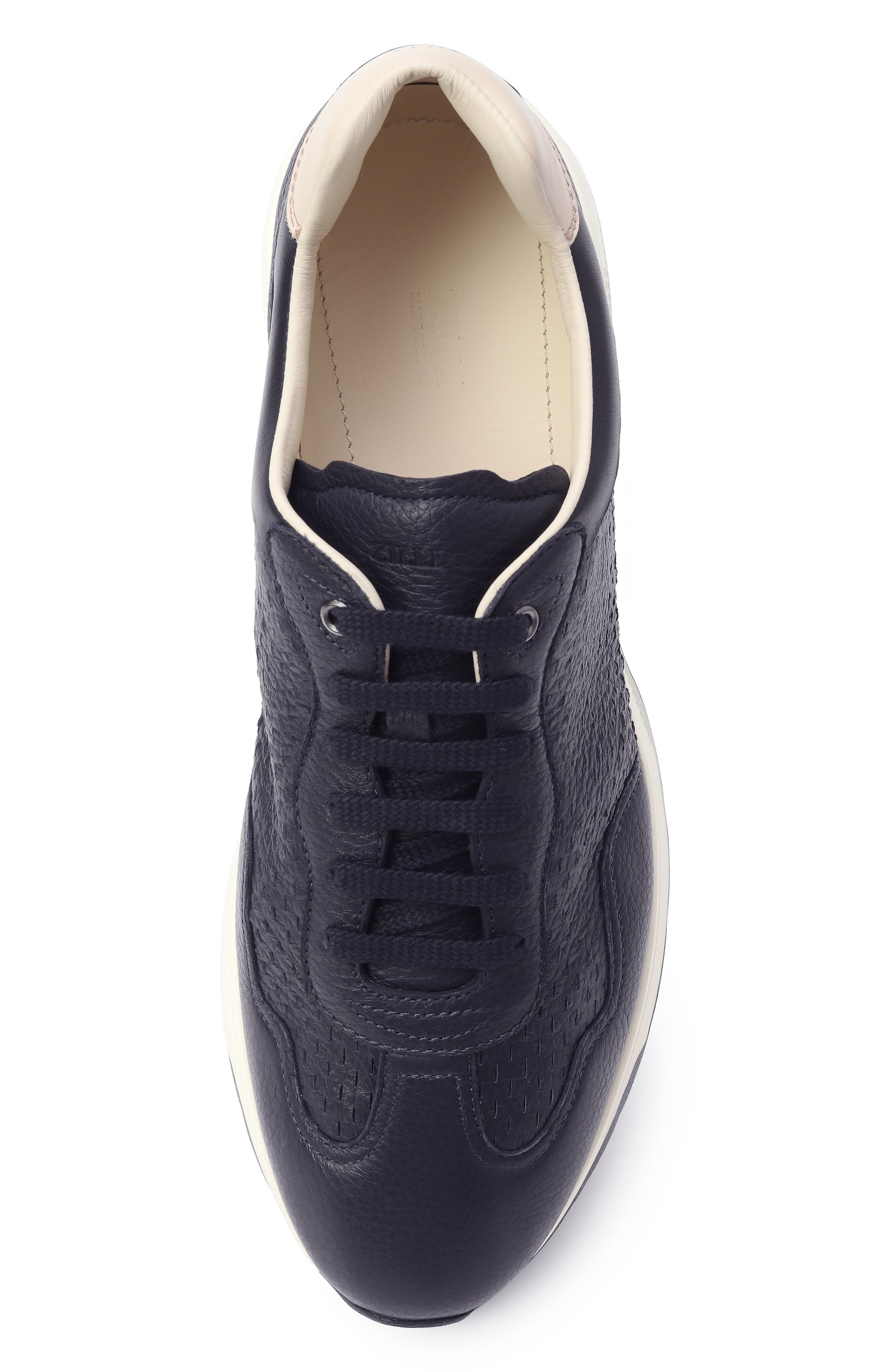 Кожаные кроссовки ZILLI, арт. H0200AM1961VZEV05, фото 6