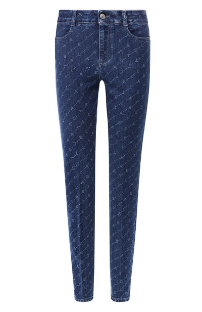 Женские джинсы с логотипом бренда STELLA MCCARTNEY, арт. 391883/SMH40
