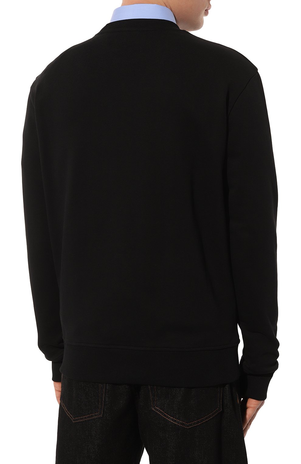 Хлопковый свитшот BALMAIN, арт. BH0JQ040BC53, фото 4