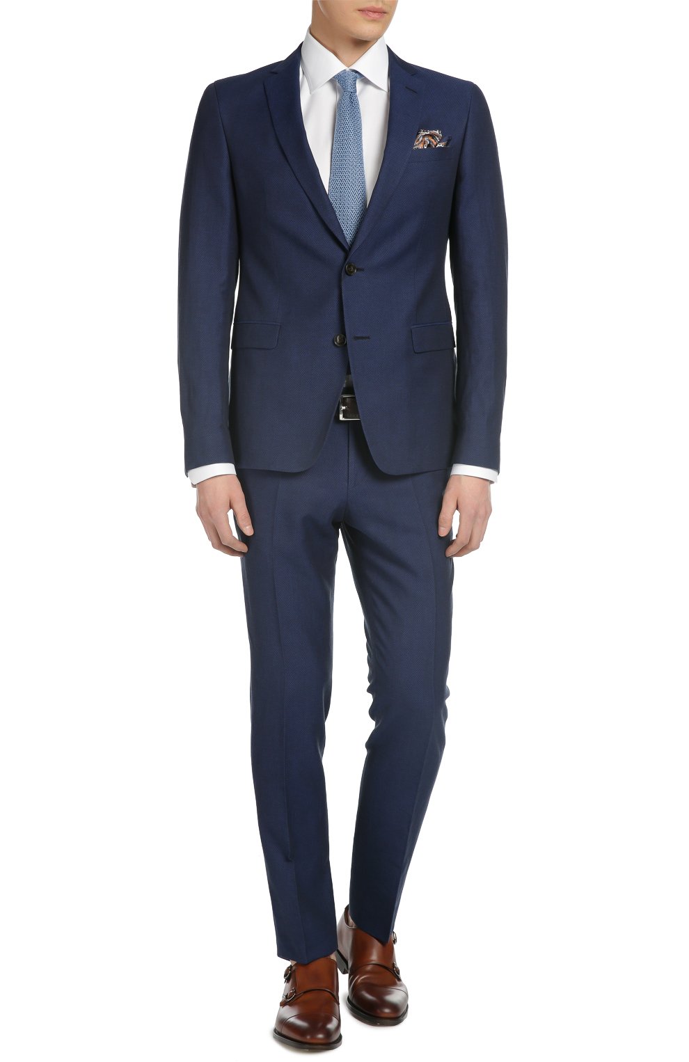 Хлопковая сорочка с ворот ником кент ETON, арт. 4707 79311, фото 3