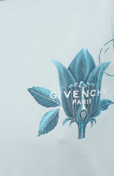 Хлопковая футболка GIVENCHY, арт. BW707Z3Z4W, фото 5