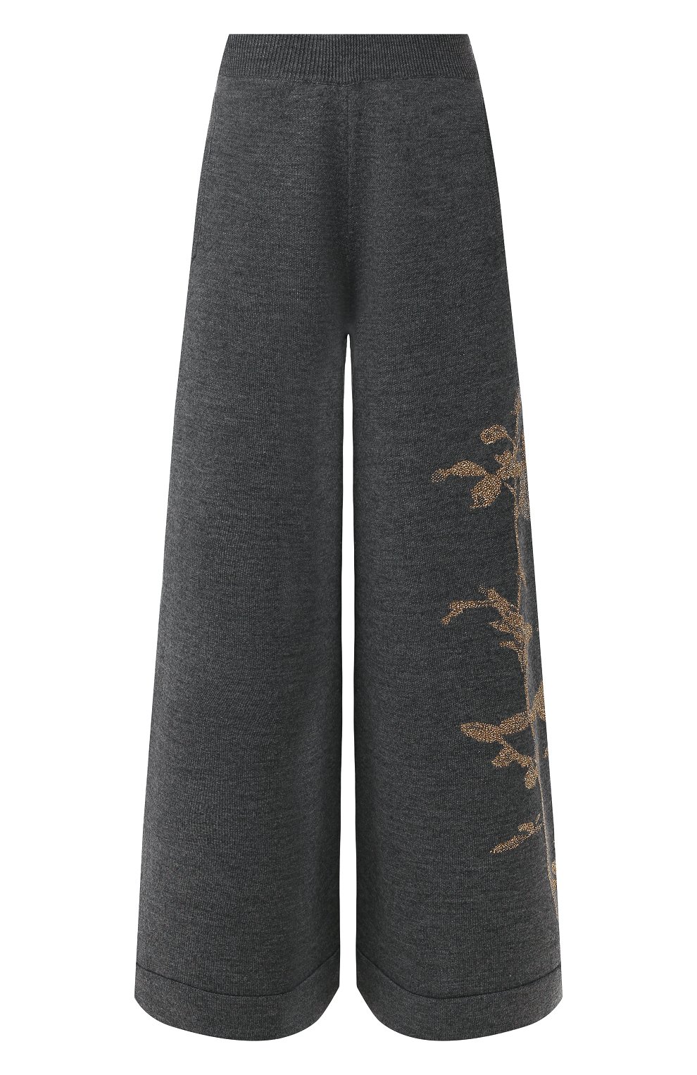 Шерстяные брюки DRIES VAN NOTEN серого цвета по цене 68400 руб., арт. 192-11247-8726, фото 1 Шерстяные брюки DRIES VAN NOTEN, арт. 192-11247-8726, фото 1