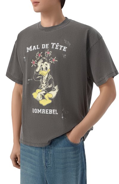Хлопковая футболка DOMREBEL, арт. M HEADACHE/T-SHIRT, фото 3