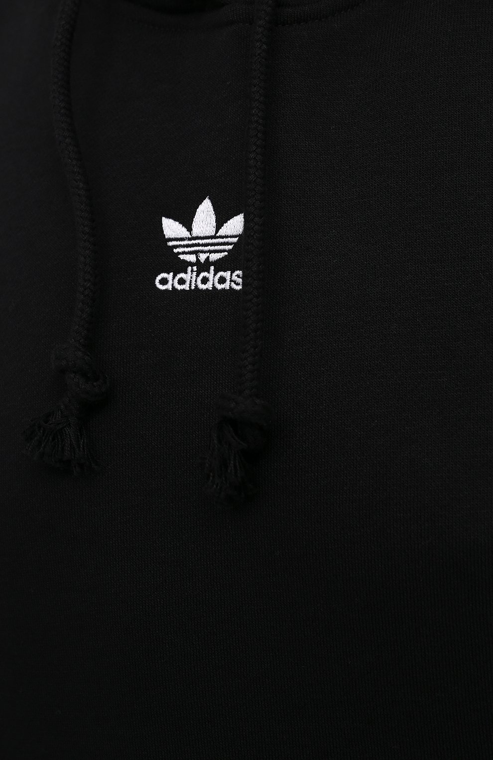 Хлопковое худи ADIDAS ORIGINALS черного цвета по цене 5780 руб., арт. H34725, фото 5 Хлопковое худи ADIDAS ORIGINALS, арт. H34725, фото 5