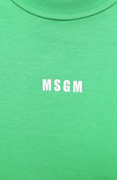 Хлопковое платье MSGM, арт. 3041MDA61 217298, фото 5