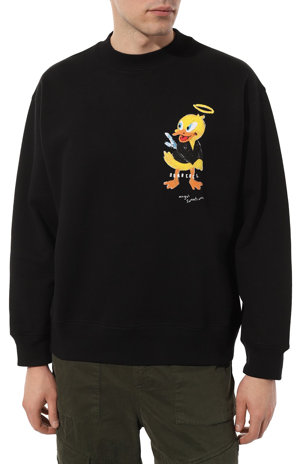 Хлопковый свитшот DOMREBEL, арт. MBEHAVE/SWEATSHIRT, фото 3