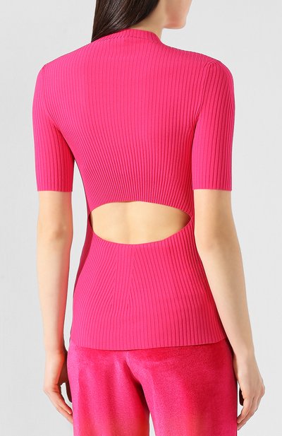 Топ из вискозы MRZ розового цвета по цене 39150 руб., арт. S19-0048, фото 4 Топ из вискозы MRZ, арт. S19-0048, фото 4