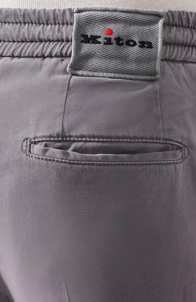Льняные брюки KITON, арт. UFPLACJ07S40, фото 5