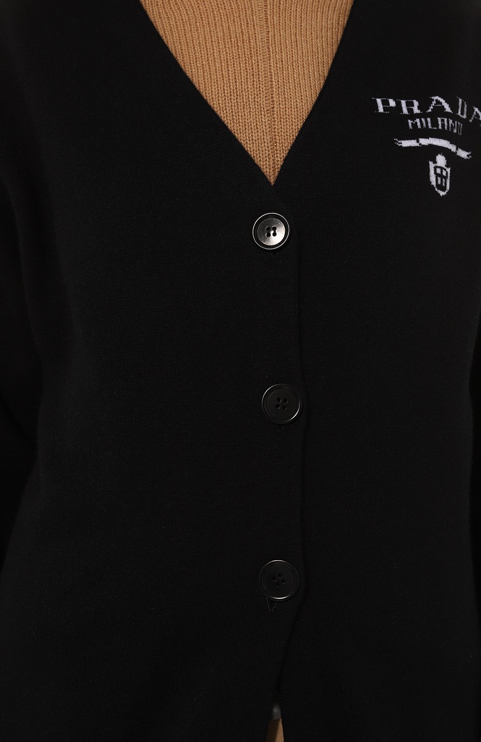 Шерстяной кардиган PRADA, арт. P25I86-10F4-F0002-212, фото 5