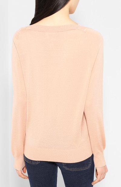 Пуловер из смеси шерсти и шелка CHLOÉ, арт. CHC20SMP10550, фото 4