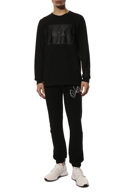 Хлопковый лонгслив RTA, арт. MH21-A094-0049BXLAB, фото 2