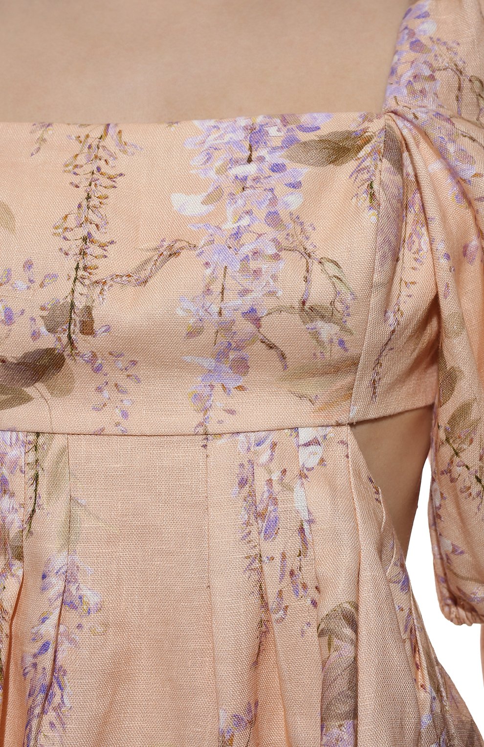 Льняное платье ZIMMERMANN, арт. 1899DR0S, фото 5