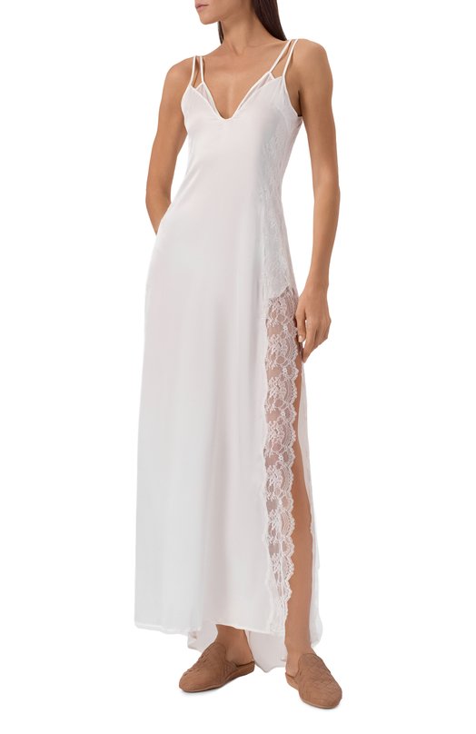 Шелковая сорочка C.alla CL0285 S0 Белый  CL0285 S0 Фото 2