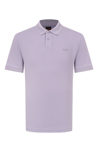 Мужское хлопковое поло BOSS ORANGE, арт. 50520109