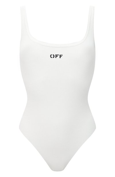 Женское хлопковое боди OFF-WHITE, арт. 0WDD026R21FAB001