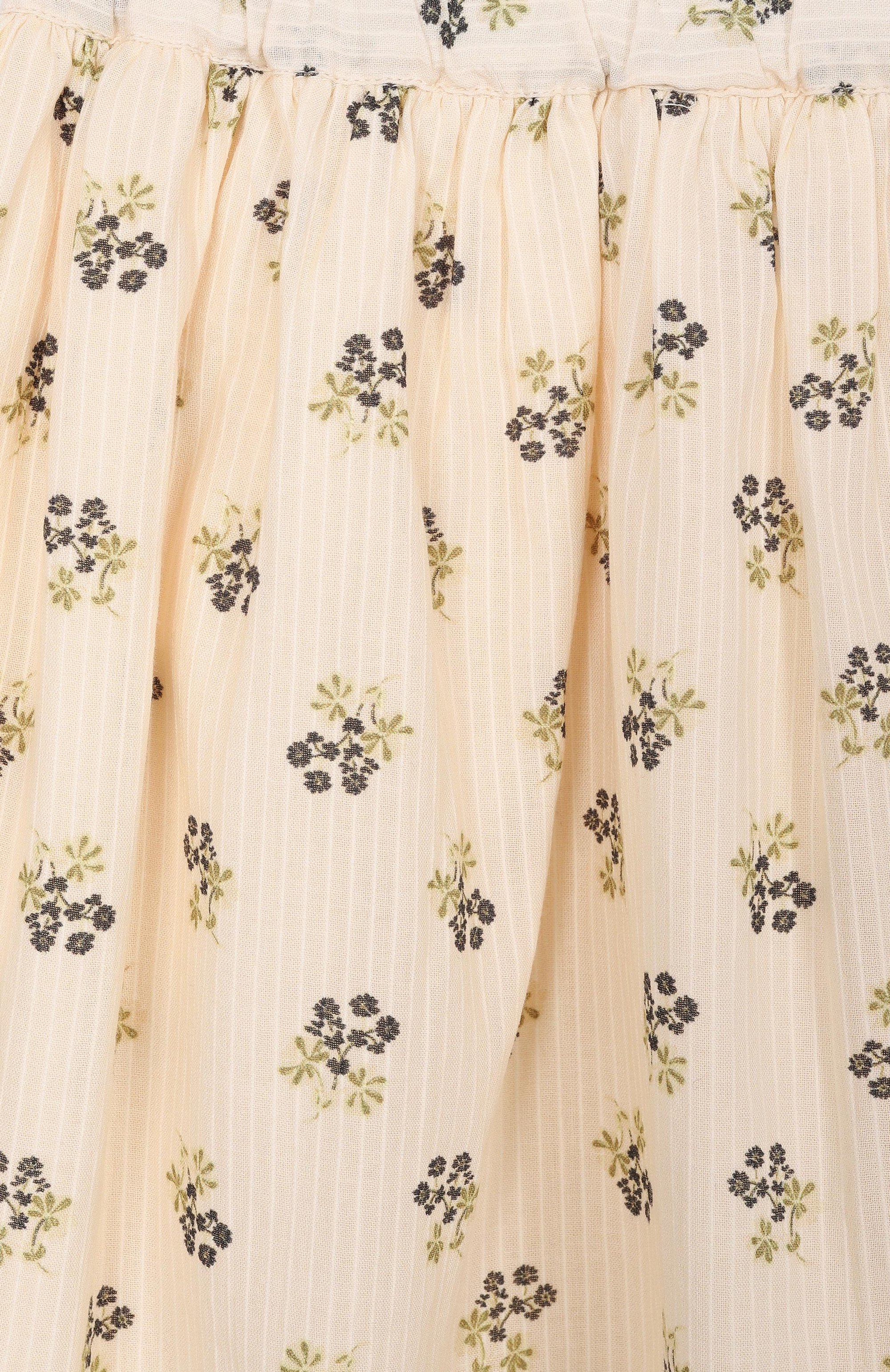 Хлопковая юбка BONPOINT кремового цвета по цене 22400 руб., арт. S06GSKW00007/10A-12A, фото 3 Хлопковая юбка BONPOINT, арт. S06GSKW00007/10A-12A, фото 3