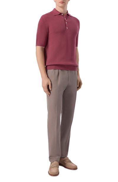 Хлопковое поло BRUNELLO CUCINELLI, арт. M29400025, фото 2