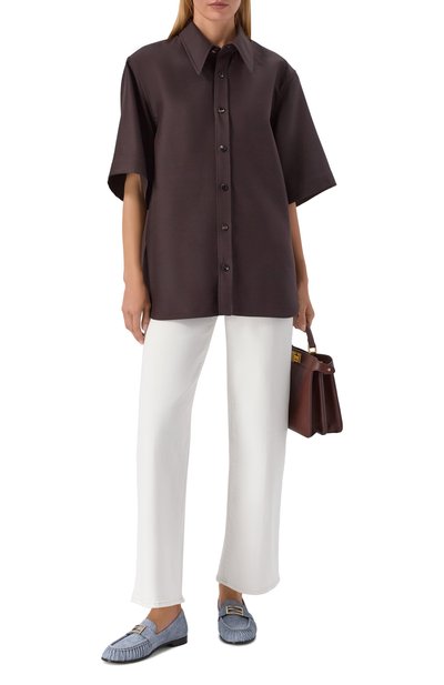 Текстильные лоферы baguette FENDI, арт. 8D8756 AY9D F0RU7, фото 3