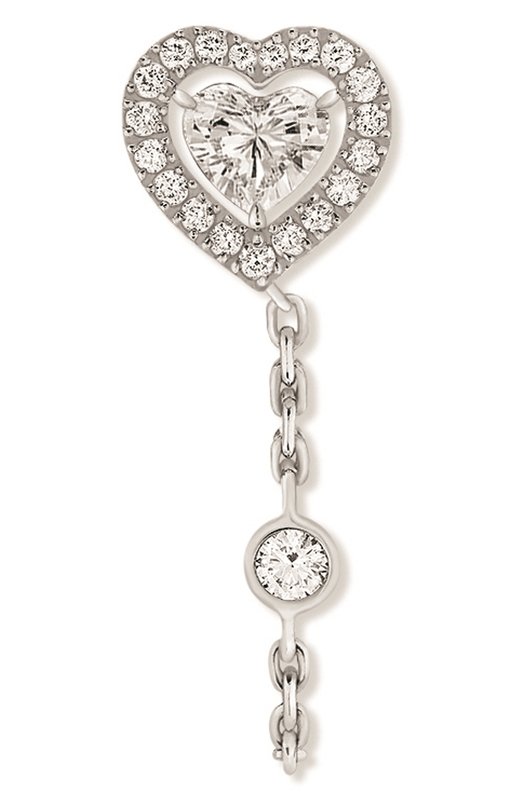Серьга Messika 11557-WG Бесцветный 11557-WG