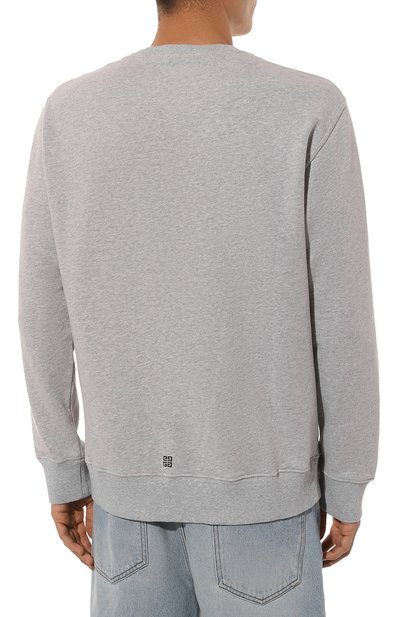 Хлопковый свитшот GIVENCHY, арт. BMJ0HA3YAC, фото 4