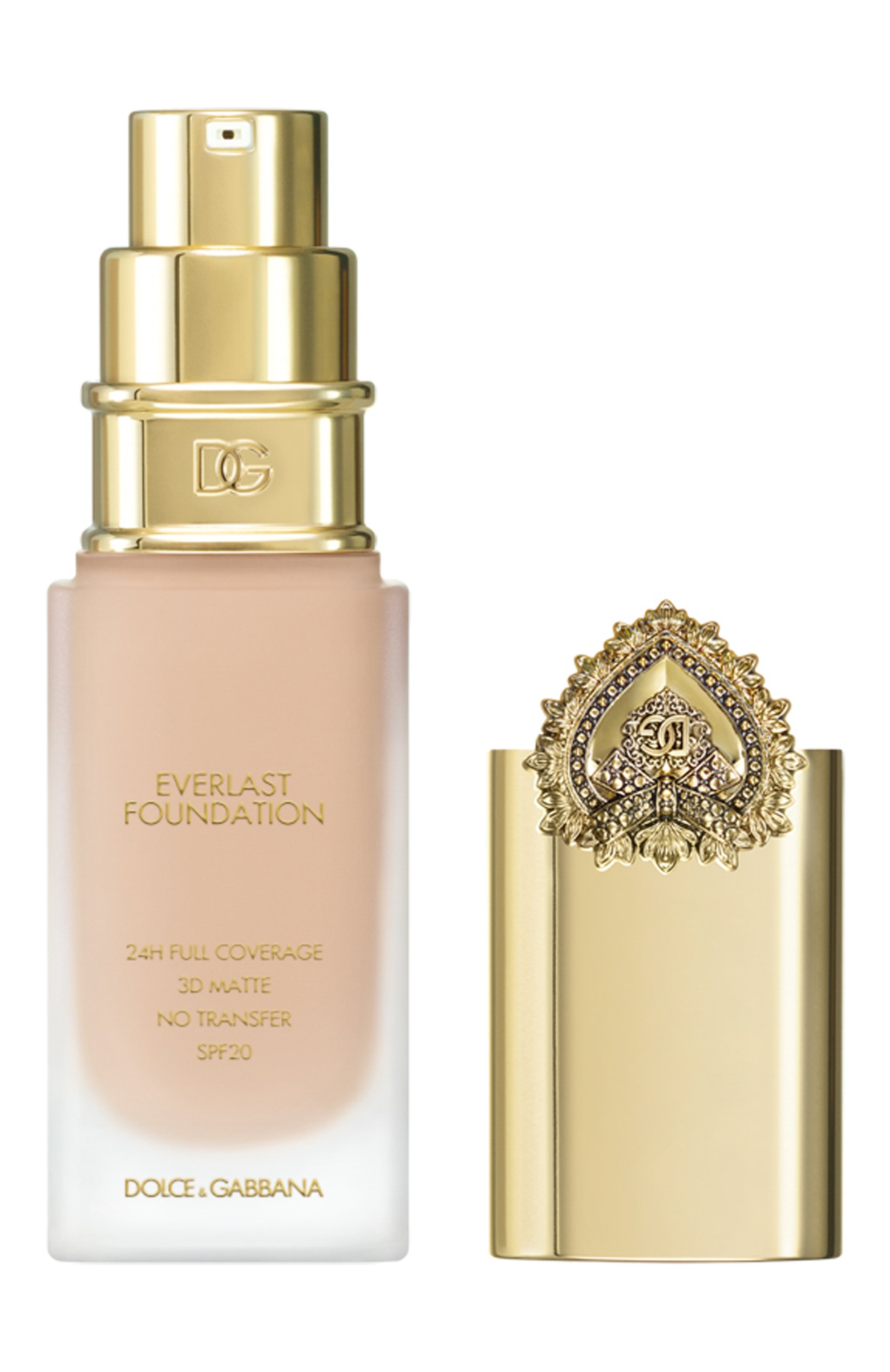 Стойкий матовый тональный крем everlast foundation spf20 pa+++, оттенок 1on light medium (27ml) DOLCE & GABBANA, арт. 8057971180622, фото 3