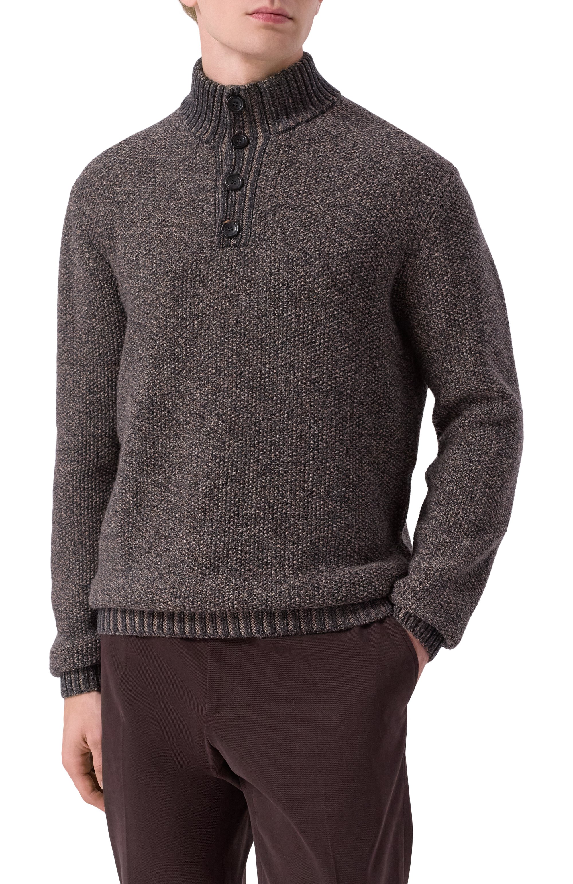 Свитер из шерсти и кашемира ANDREA CAMPAGNA, арт. WU26N0470-07-FN0262, фото 3