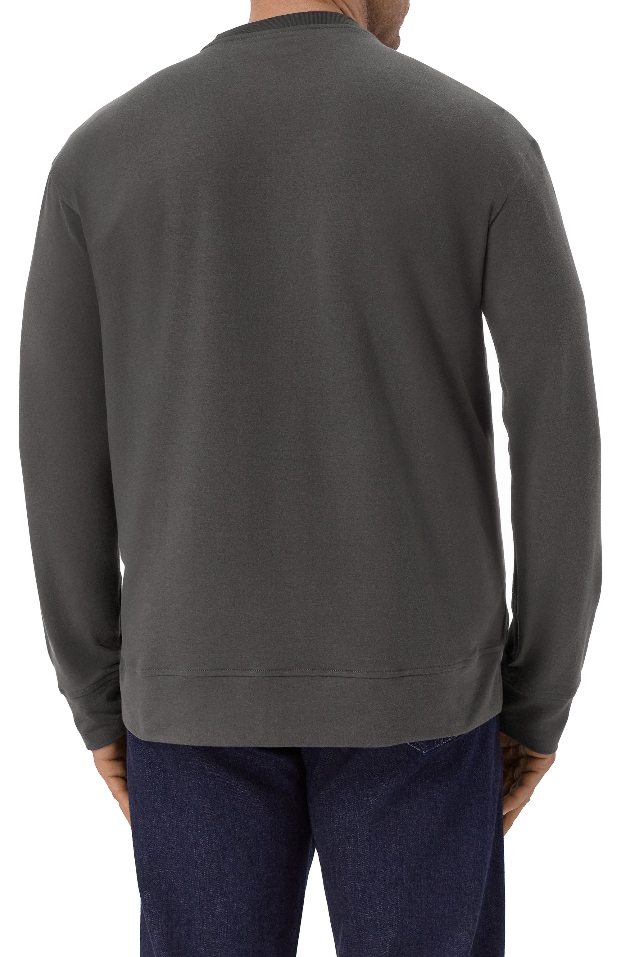 Свитшот из лиоцелла и хлопка PAUL&SHARK, арт. 15311843/3XL, фото 4