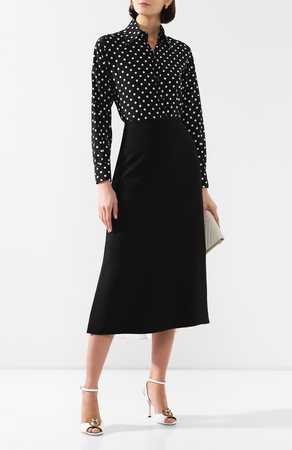 Шелковая рубашка DOLCE & GABBANA, арт. F5M89T/FSAER, фото 2