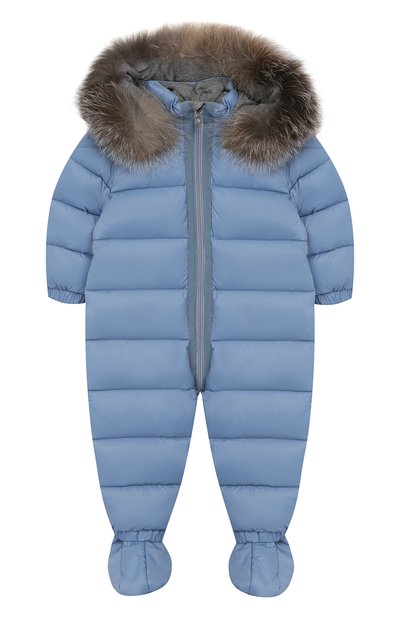 Комплект из пухового комбинезона и пинеток MONCLER ENFANT, арт. D2-951-14361-15-53079/3M-18M, фото 1