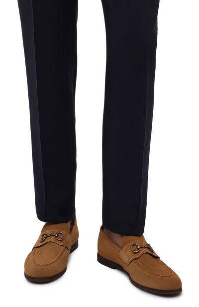 Замшевые лоферы BARRETT светло-коричневого цвета по цене 57650 руб., арт. 221U023.10/LIGHT CASHEMERE, фото 3 Замшевые лоферы BARRETT, арт. 221U023.10/LIGHT CASHEMERE, фото 3