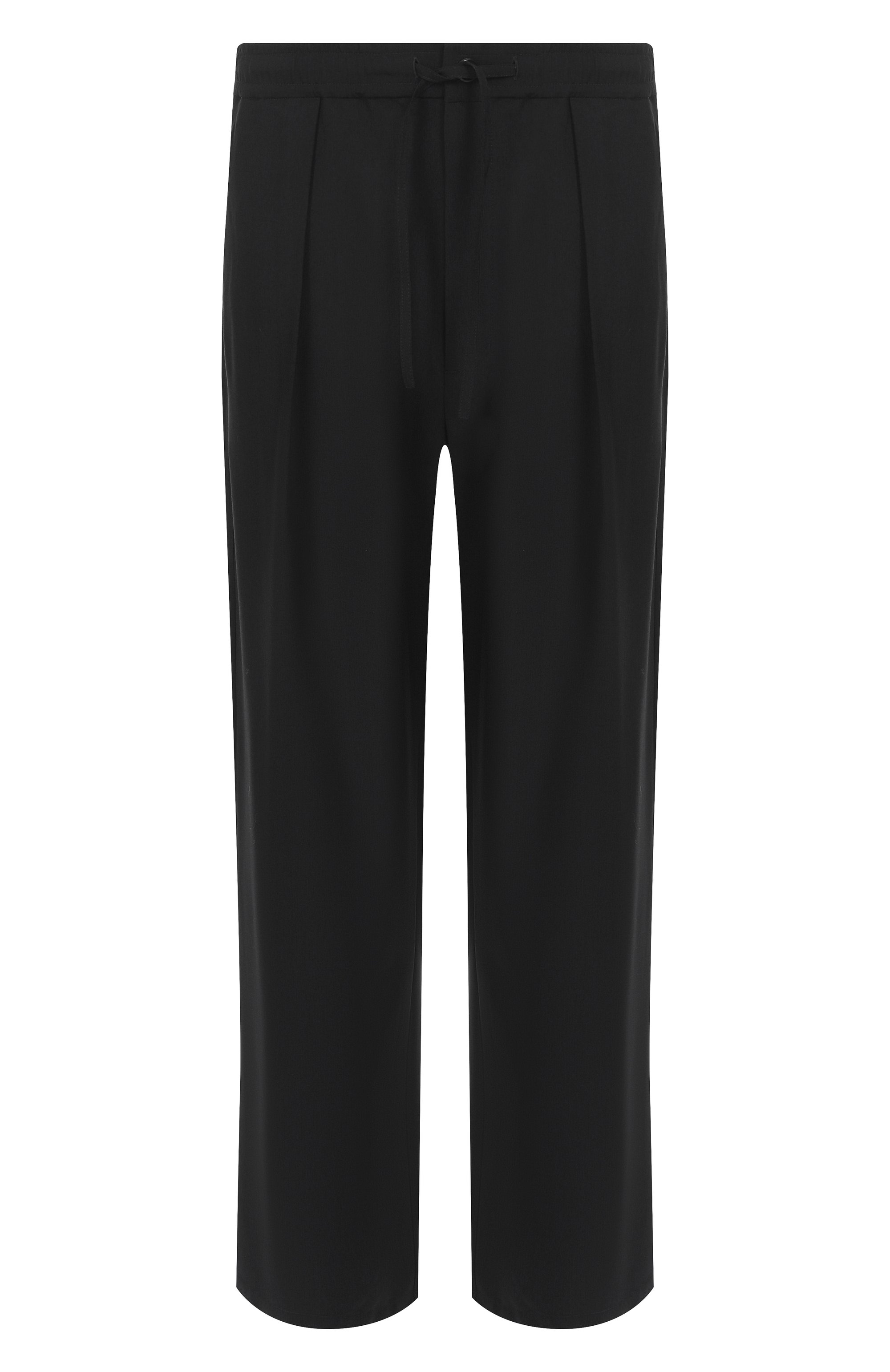 Шерстяные брюки ATTACHMENT черного цвета по цене 67550 руб., арт. AP51-014, фото 1 Шерстяные брюки ATTACHMENT, арт. AP51-014, фото 1